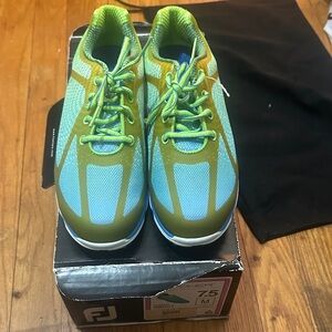 FootJoy Green and Blue Athletic Shoes